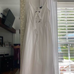 White summer dress